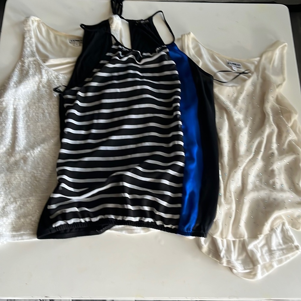 3 express women tank tops